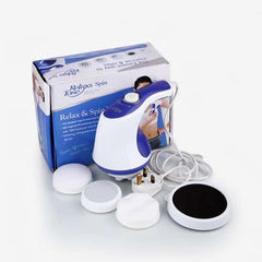 Best - RFV1 Relax Spin Tone Body Full Body Massager Electric Machine with 3 Massage Heads for Pain Relief and Relaxation, For Back, Leg & Foot,Blue