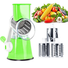 Drum Cutter – Multi-Functional Manual Vegetable Slicer & Shredder