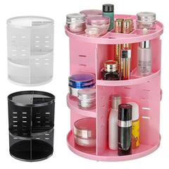 360° Rotating Cosmetic & Jewellery Organizer – Keep Your Beauty Essentials Neat & Accessible