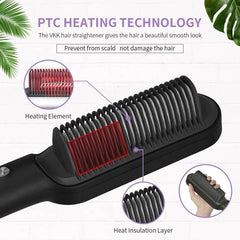 Best quality 909 Professional Hair Straightener / Smooth, Sleek Styles in Minutes