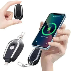 Mini Keychain Power Bank – Pocket-Sized Charging On-the-Go