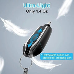 Mini Keychain Power Bank – Pocket-Sized Charging On-the-Go