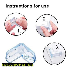 Silicone Corner Protectors – Pack of 4 | Baby & Home Safety Guards