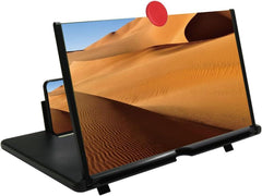 Black Video Amplifying Screen – Mobile Phone Screen Magnifier for Movies & Videos