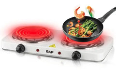 best quality Electric Stove (Double) for cooking, heat up in just 2 mins, Easy to clean, 2000W.