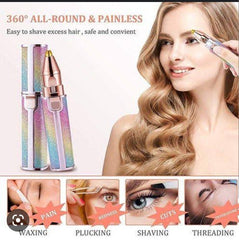 2-in-1 Flawless – Precision Hair Remover & Eyebrow Trimmer
