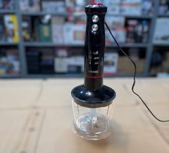 The best quality Cronier Professional 4-in-1 Hand Blender Set CR-1115 Chop. Blend. Whisk. Create – All in One!