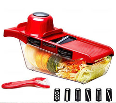 Best Quality 10-in-1 Mandoline Vegetable Slicer Cutter with Storage Box – Effortless, Precise & Safe Slicing for Every Meal