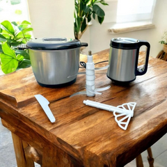 Easy Chopping & Grinding: 1000W 3L Electric Food Chopper & Meat Grinder