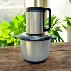 Easy Chopping & Grinding: 1000W 3L Electric Food Chopper & Meat Grinder