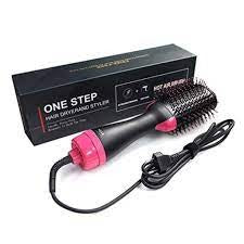 One-Step Professional Hair Styler – Curler, Straightener & Dryer in a Hot Air Brush