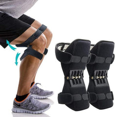 PowerLift™ Knee Support Pads – Spring-Loaded Tendon Brace (Pair) Breathable | Non-Slip | Pain-Relieving Support