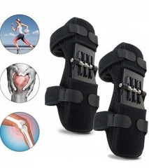PowerLift™ Knee Support Pads – Spring-Loaded Tendon Brace (Pair) Breathable | Non-Slip | Pain-Relieving Support