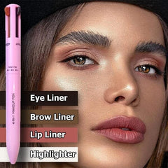 4-in-1 Makeup Pen – All-in-One Beauty Essential for On-the-Go Glam