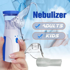 Portable Nebulizer Machine – Rechargeable Asthma Inhaler for Kids & Adults
